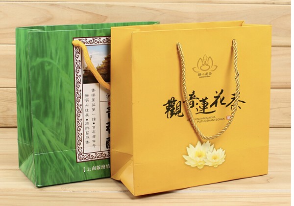 手提袋铁观音花茶普洱大红袍